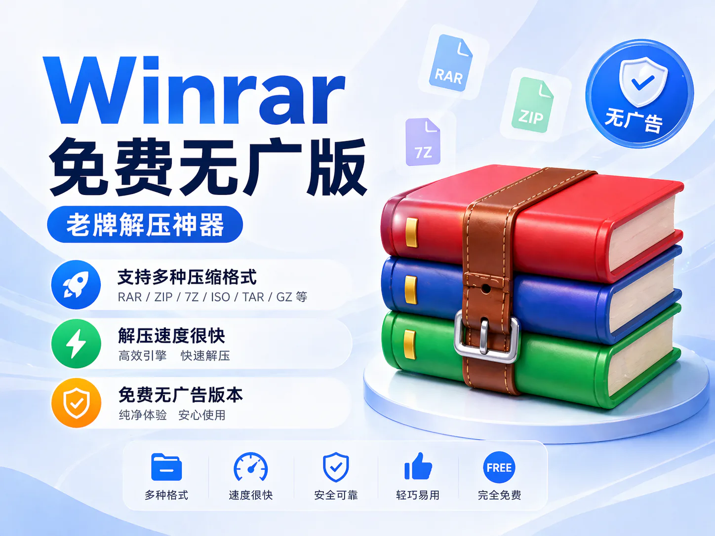 Winrar丨免费无广版-吉时已到